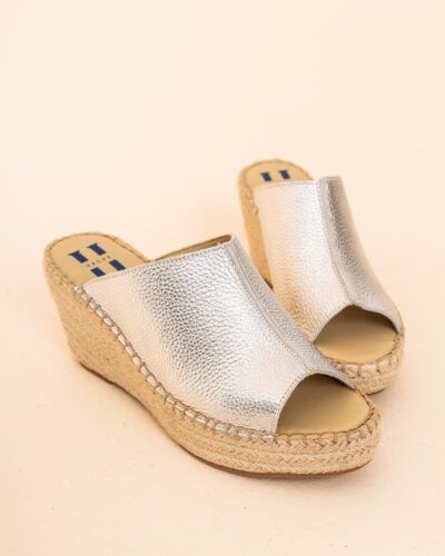 Zapatos Zueco Plata