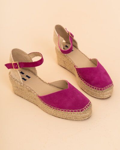 Zapatos Esparto Buganvilla Cuña Baja
