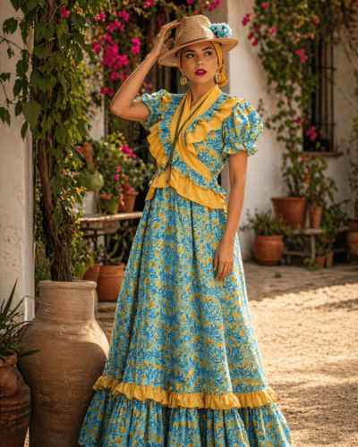 Bata Rociera Modelo María