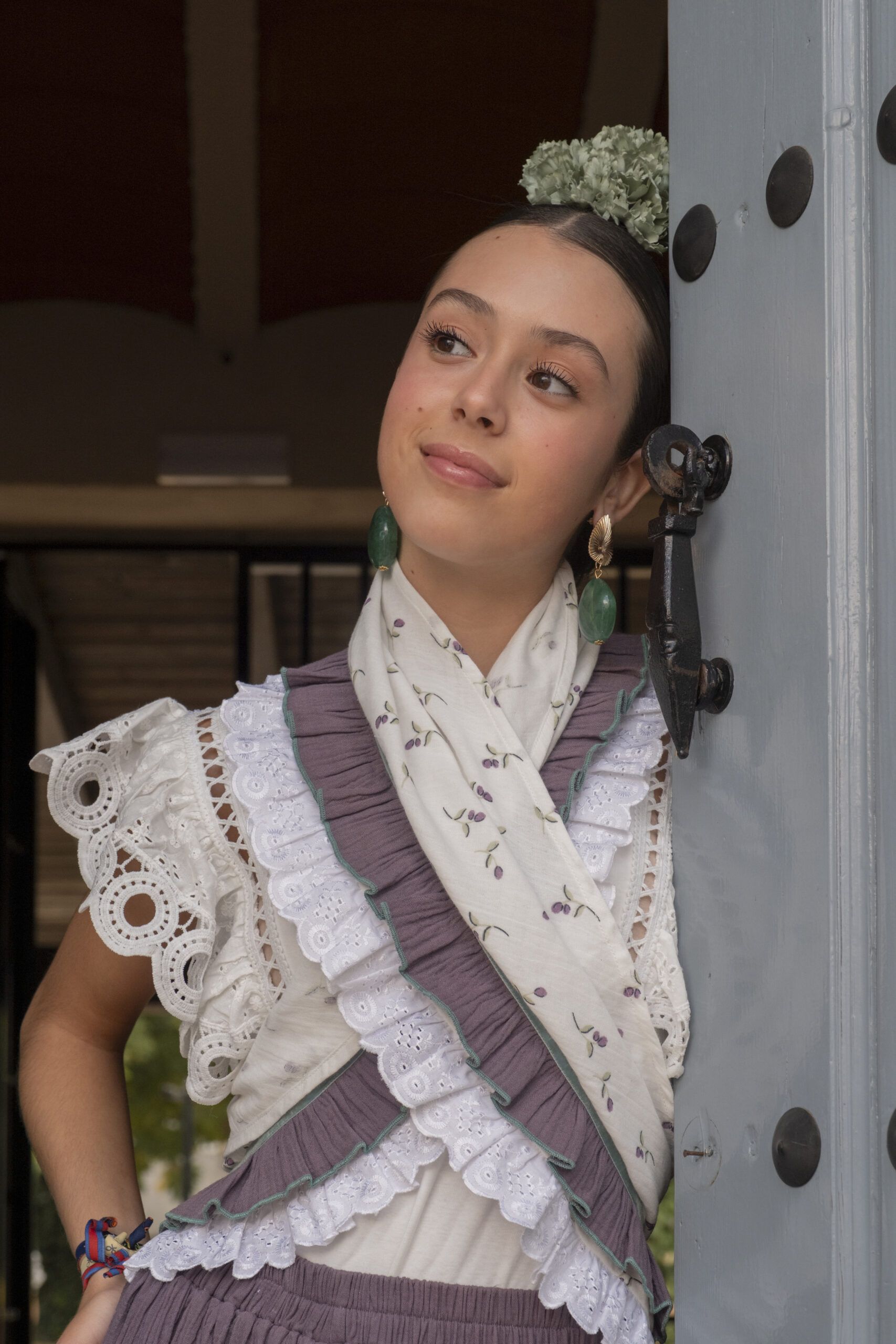 Falda Rociera Morada - Imagen 3